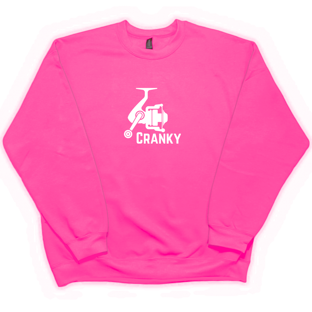 Cranky Adult Crew Neck Sweatshirt - Muddy Boots Clothing - Crew Neck Sweatshirt