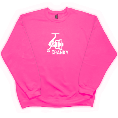 Cranky Adult Crew Neck Sweatshirt - Muddy Boots Clothing - Crew Neck Sweatshirt