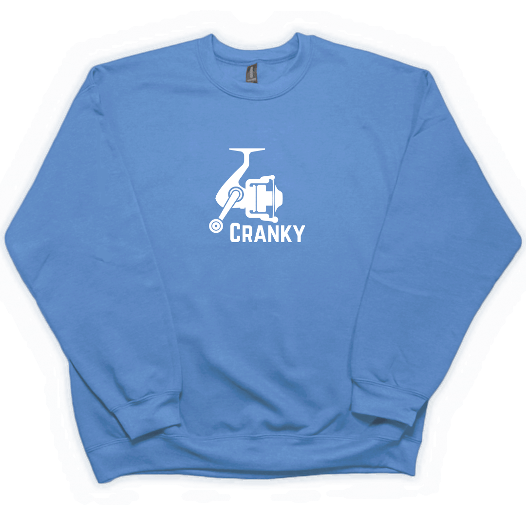 Cranky Adult Crew Neck Sweatshirt - Muddy Boots Clothing - Crew Neck Sweatshirt