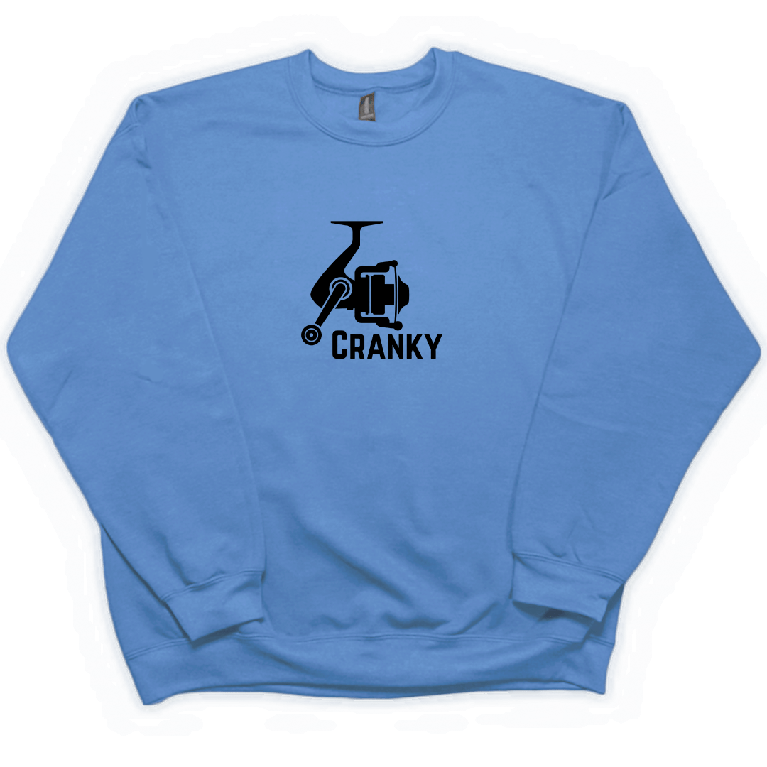 Cranky Adult Crew Neck Sweatshirt - Muddy Boots Clothing - Crew Neck Sweatshirt