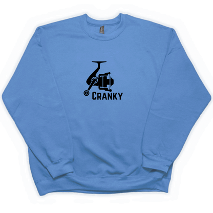 Cranky Adult Crew Neck Sweatshirt - Muddy Boots Clothing - Crew Neck Sweatshirt