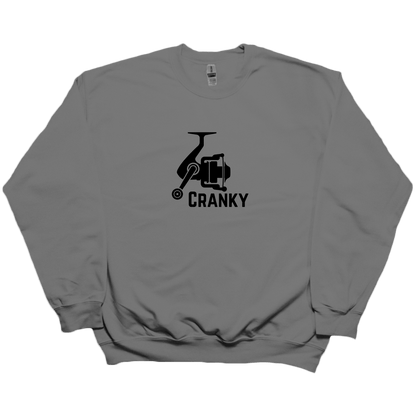 Cranky Adult Crew Neck Sweatshirt - Muddy Boots Clothing - Crew Neck Sweatshirt