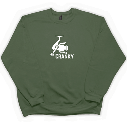 Cranky Adult Crew Neck Sweatshirt - Muddy Boots Clothing - Crew Neck Sweatshirt