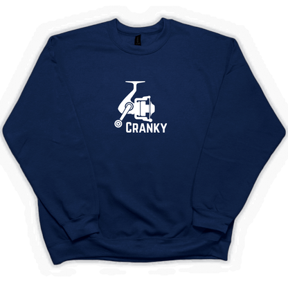 Cranky Adult Crew Neck Sweatshirt - Muddy Boots Clothing - Crew Neck Sweatshirt