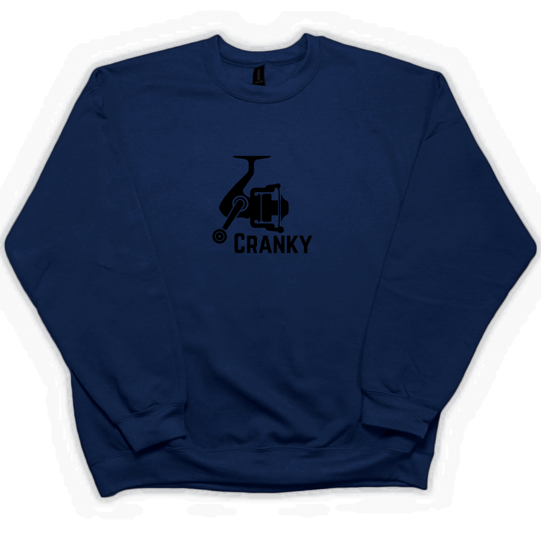 Cranky Adult Crew Neck Sweatshirt - Muddy Boots Clothing - Crew Neck Sweatshirt