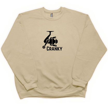 Cranky Adult Crew Neck Sweatshirt - Muddy Boots Clothing - Crew Neck Sweatshirt