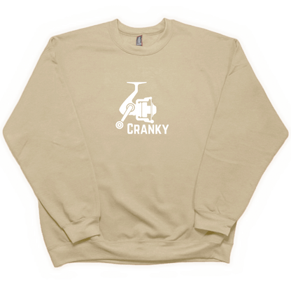 Cranky Adult Crew Neck Sweatshirt - Muddy Boots Clothing - Crew Neck Sweatshirt