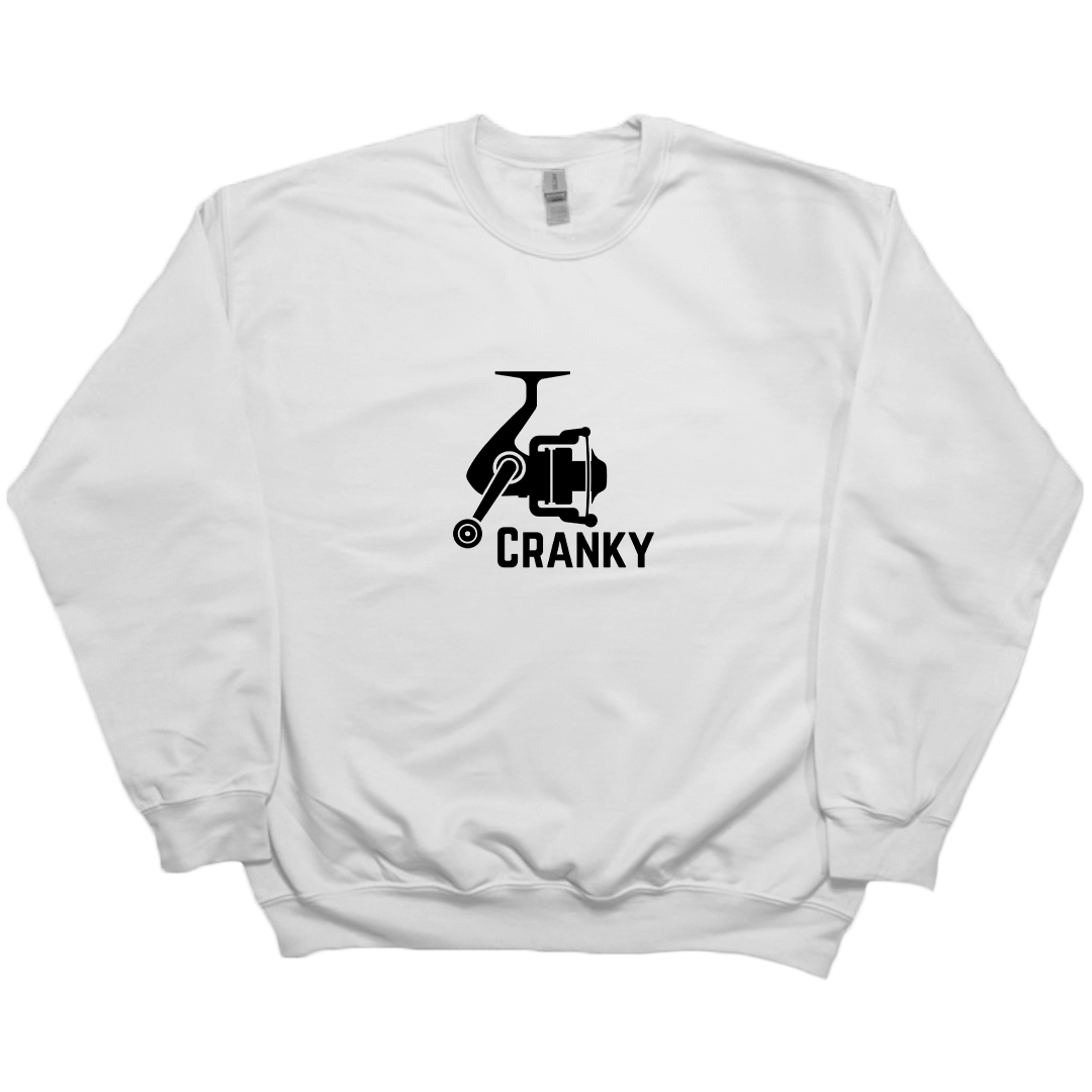 Cranky Adult Crew Neck Sweatshirt - Muddy Boots Clothing - Crew Neck Sweatshirt