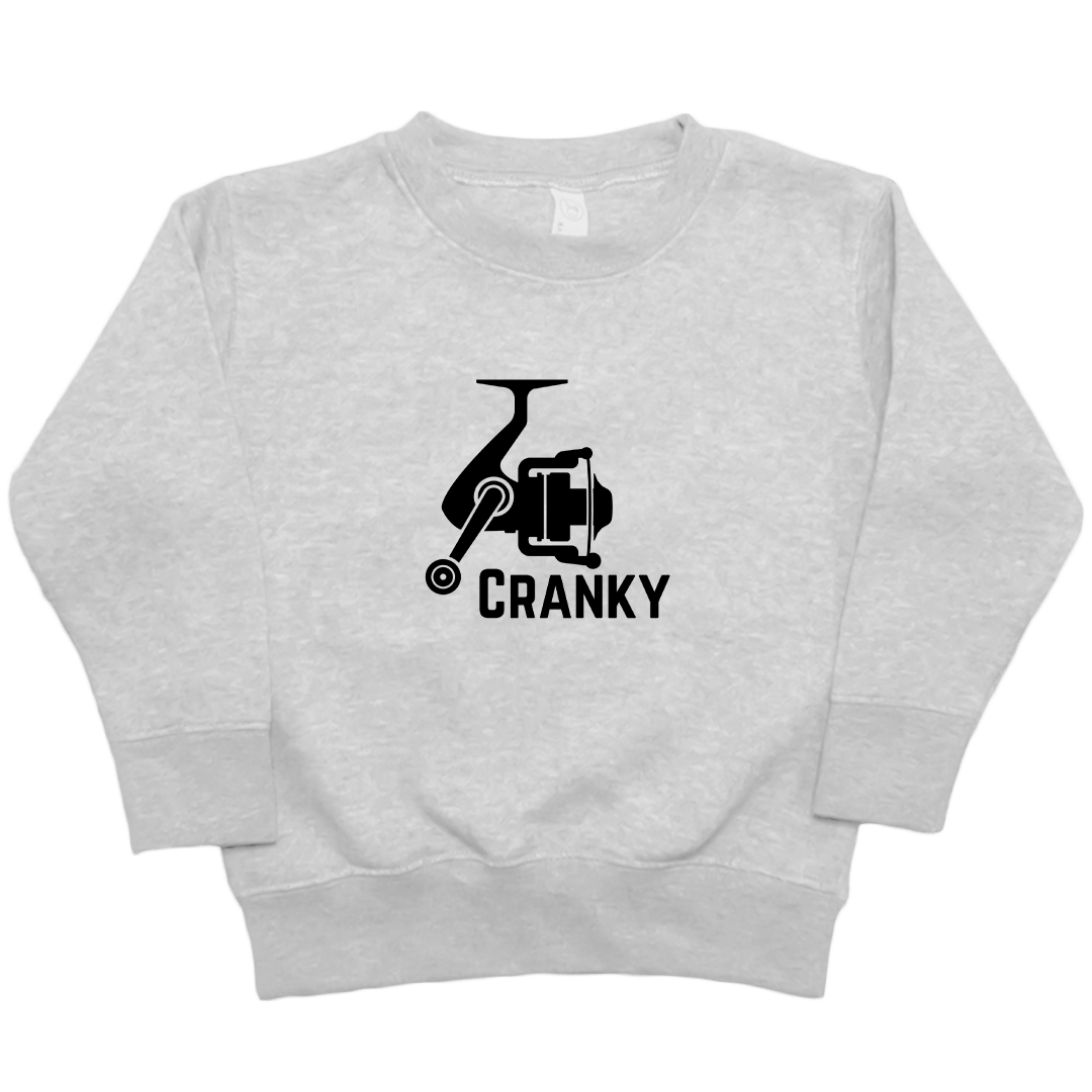 Cranky Kids Crew Neck Sweatshirt - Muddy Boots Clothing - Crew Neck Sweatshirt