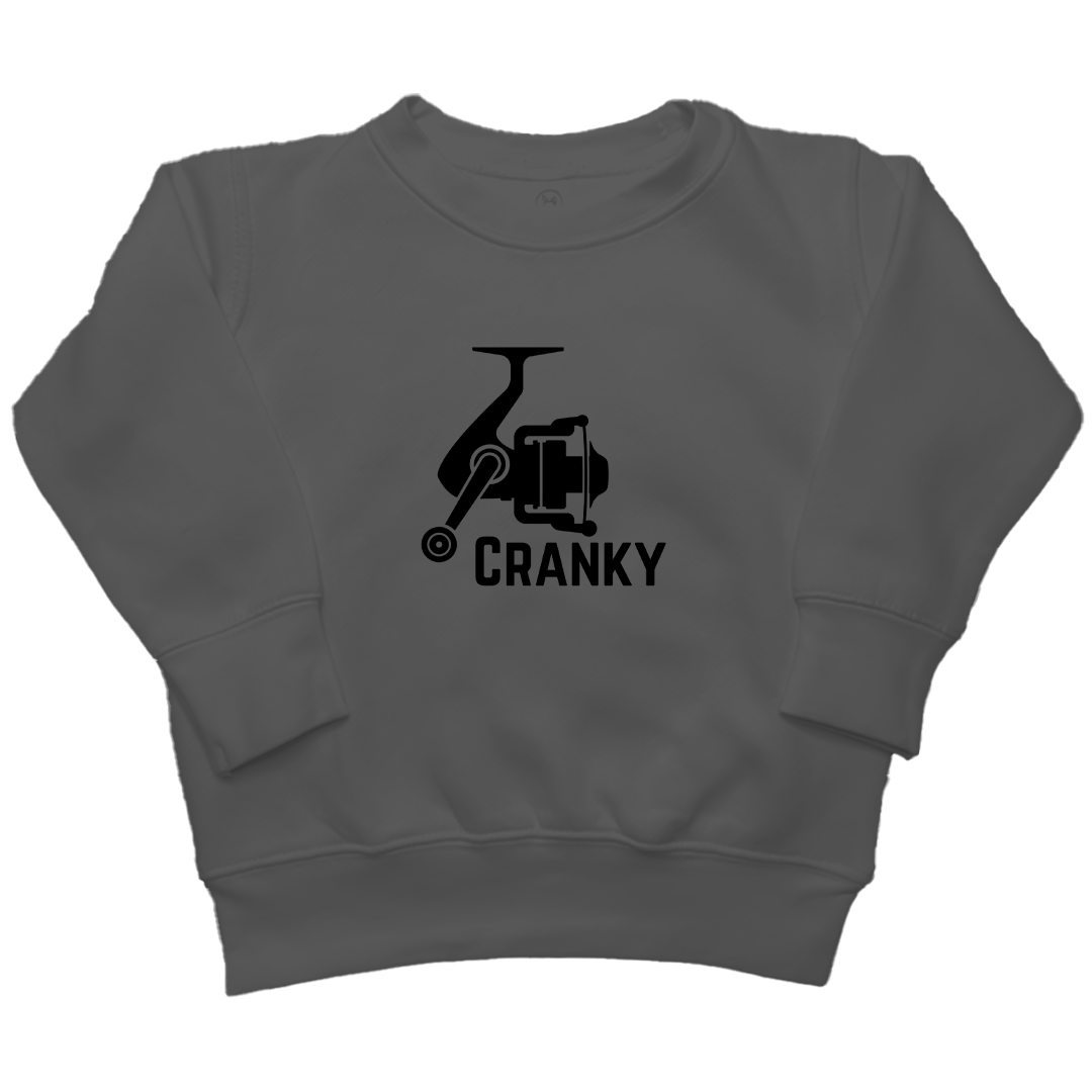 Cranky Kids Crew Neck Sweatshirt - Muddy Boots Clothing - Crew Neck Sweatshirt
