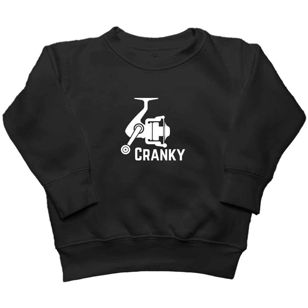 Cranky Toddler Crew Neck Sweatshirt - Muddy Boots Clothing - Crew Neck Sweatshirt