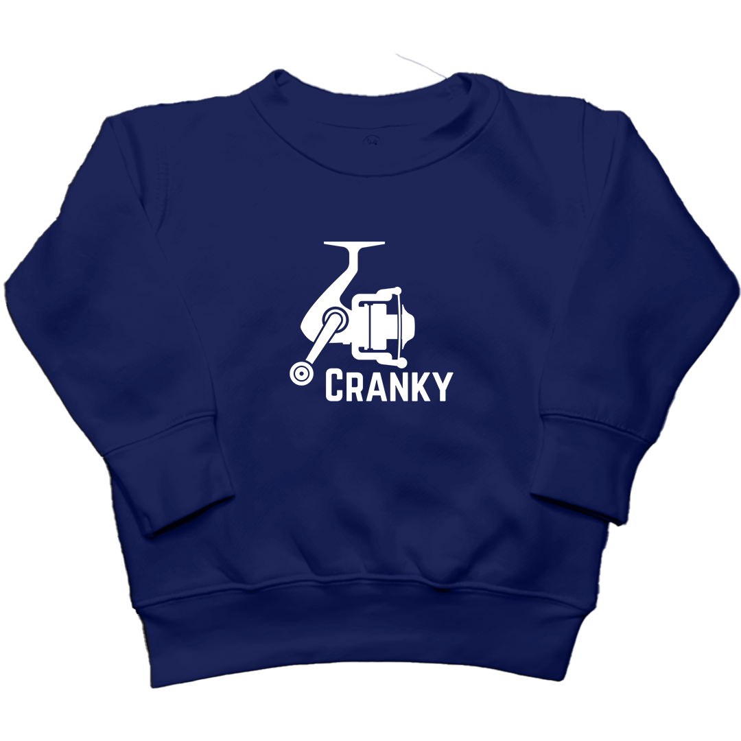 Cranky Toddler Crew Neck Sweatshirt - Muddy Boots Clothing - Crew Neck Sweatshirt