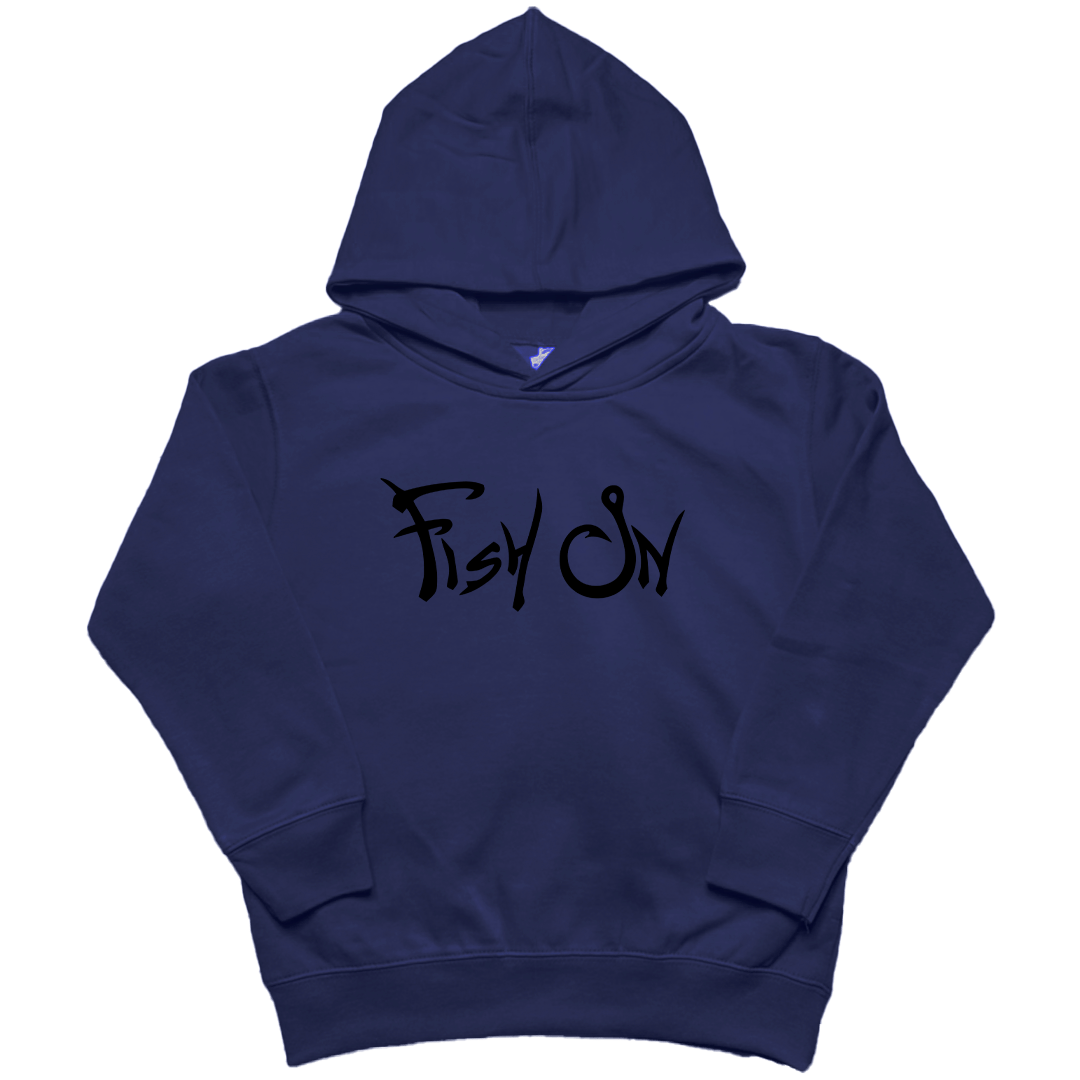 Fish On Kids Hoodie - Muddy Boots Clothing - Hoodie