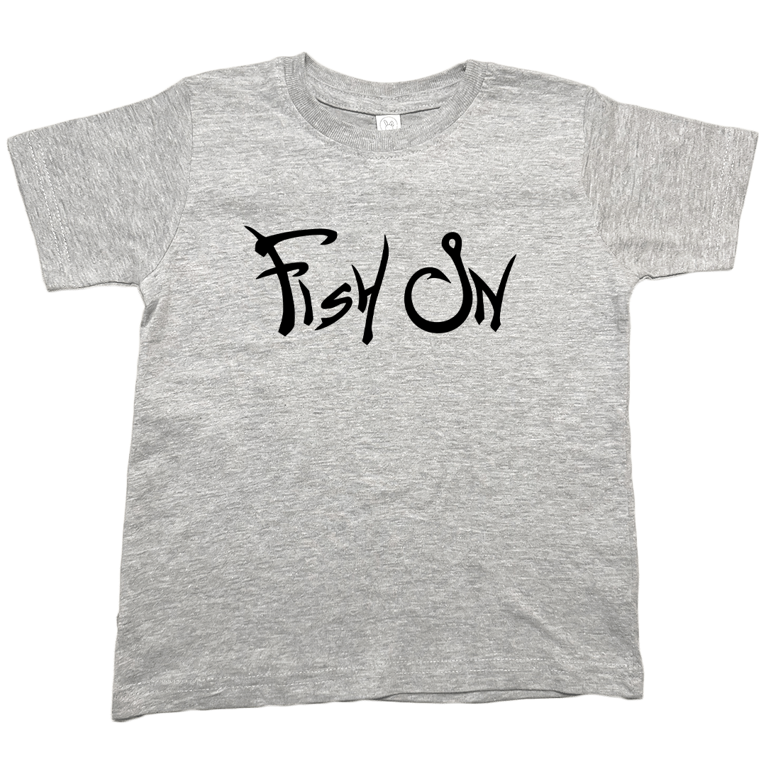 Fish On Toddler Tee - Muddy Boots Clothing - T-Shirt