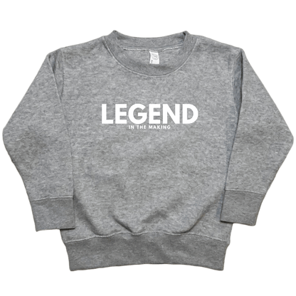 Future Legend Toddler Crew Neck Sweatshirt - Muddy Boots Clothing - Crew Neck Sweatshirt