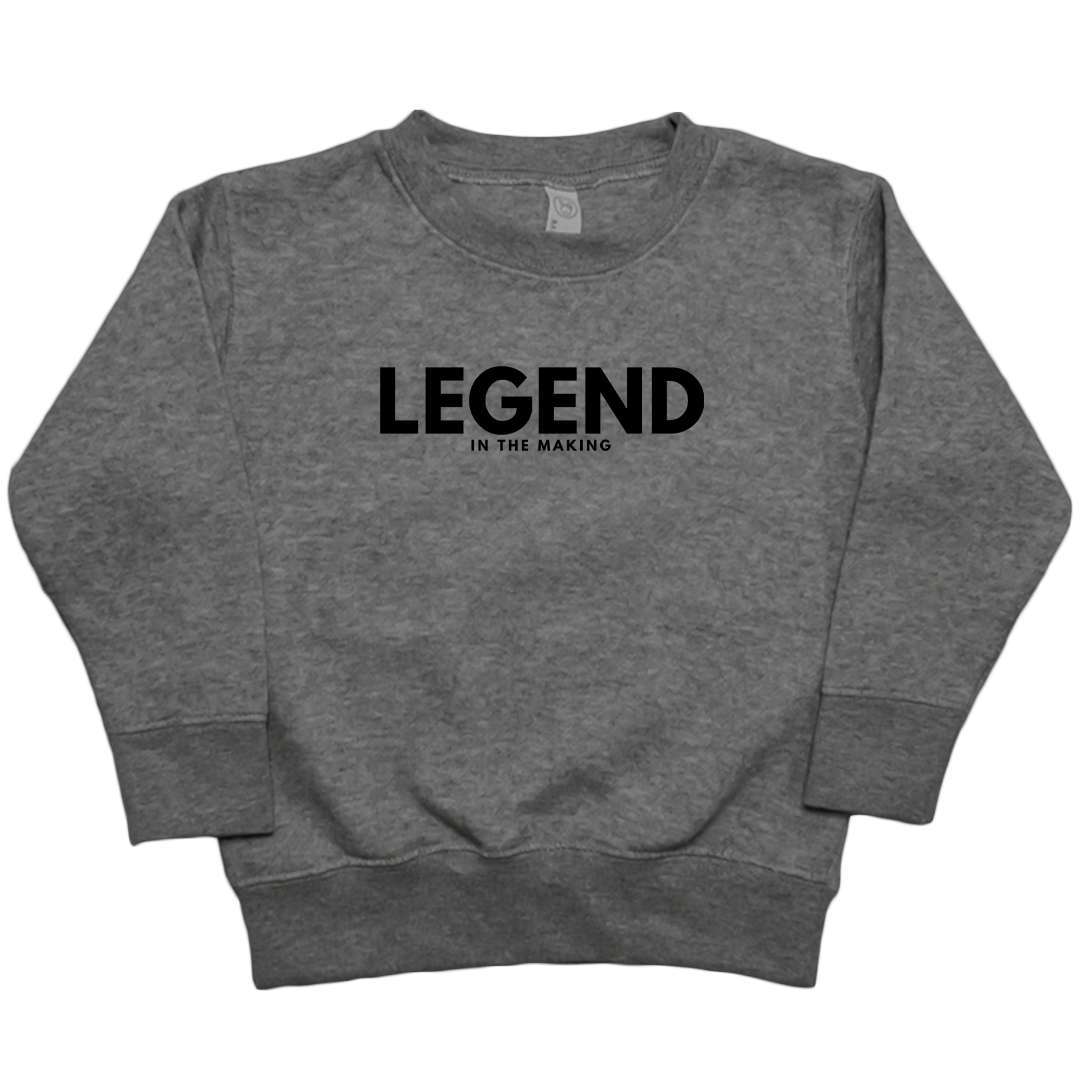 Future Legend Toddler Crew Neck Sweatshirt - Muddy Boots Clothing - Crew Neck Sweatshirt