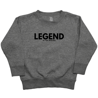 Future Legend Toddler Crew Neck Sweatshirt - Muddy Boots Clothing - Crew Neck Sweatshirt