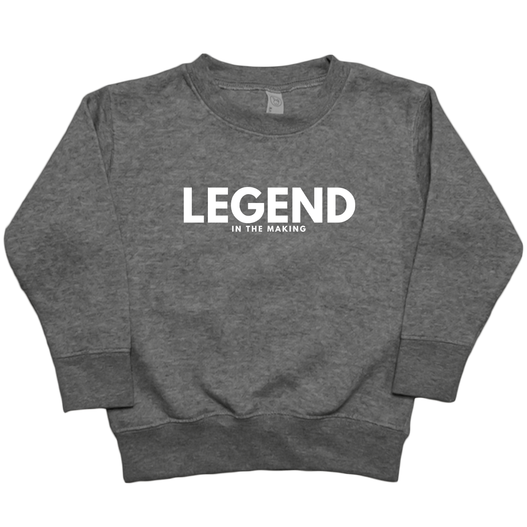 Future Legend Toddler Crew Neck Sweatshirt - Muddy Boots Clothing - Crew Neck Sweatshirt