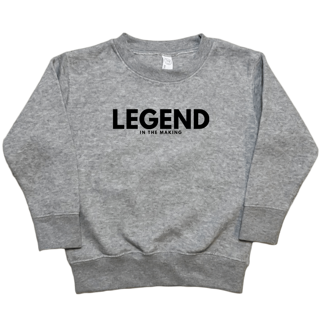 Future Legend Toddler Crew Neck Sweatshirt - Muddy Boots Clothing - Crew Neck Sweatshirt