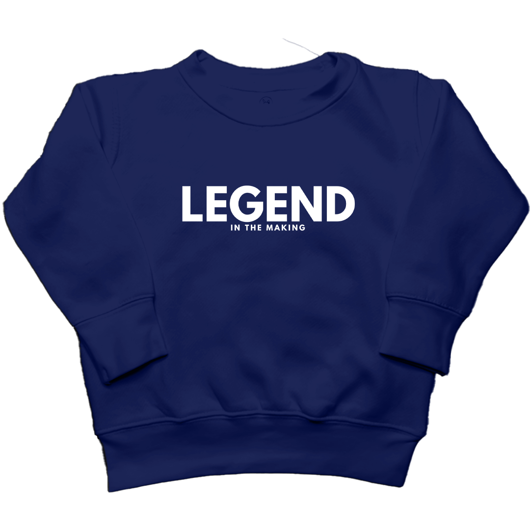 Future Legend Toddler Crew Neck Sweatshirt - Muddy Boots Clothing - Crew Neck Sweatshirt