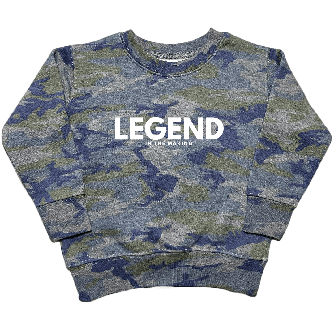 Future Legend Toddler Crew Neck Sweatshirt - Muddy Boots Clothing - Crew Neck Sweatshirt