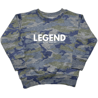 Future Legend Toddler Crew Neck Sweatshirt - Muddy Boots Clothing - Crew Neck Sweatshirt
