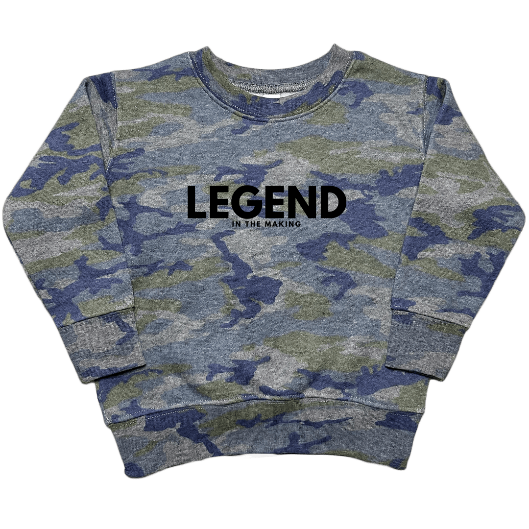 Future Legend Toddler Crew Neck Sweatshirt - Muddy Boots Clothing - Crew Neck Sweatshirt