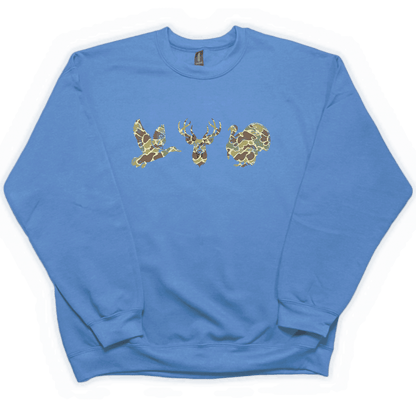 Hidden Game Adult Crew Neck Sweatshirt - Muddy Boots Clothing - Crew Neck Sweatshirt