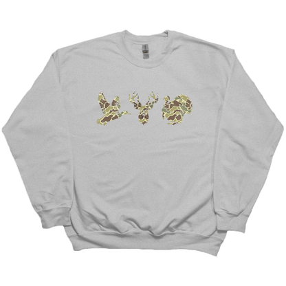 Hidden Game Adult Crew Neck Sweatshirt - Muddy Boots Clothing - Crew Neck Sweatshirt