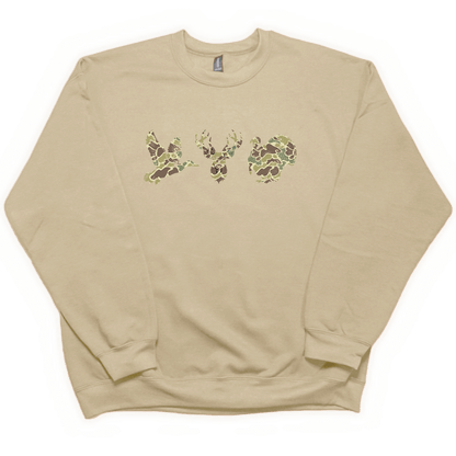 Hidden Game Adult Crew Neck Sweatshirt - Muddy Boots Clothing - Crew Neck Sweatshirt