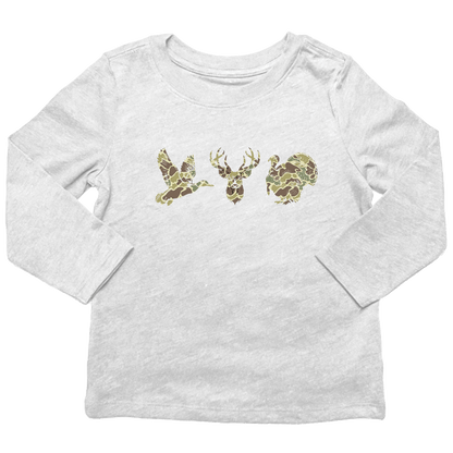 Hidden Game Kids Long Sleeve Tee - Muddy Boots Clothing - Long Sleeve Tee