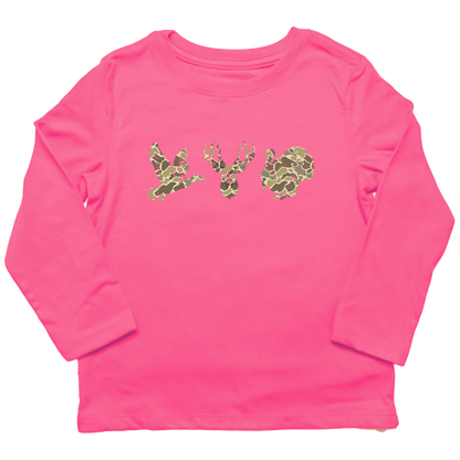 Hidden Game Kids Long Sleeve Tee - Muddy Boots Clothing - Long Sleeve Tee