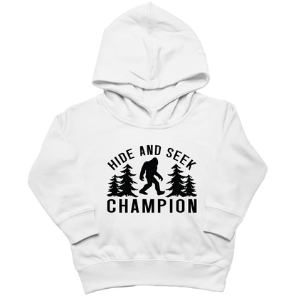 Hide and Seek Sasquatch Kids Hoodie - Muddy Boots Clothing - Hoodie