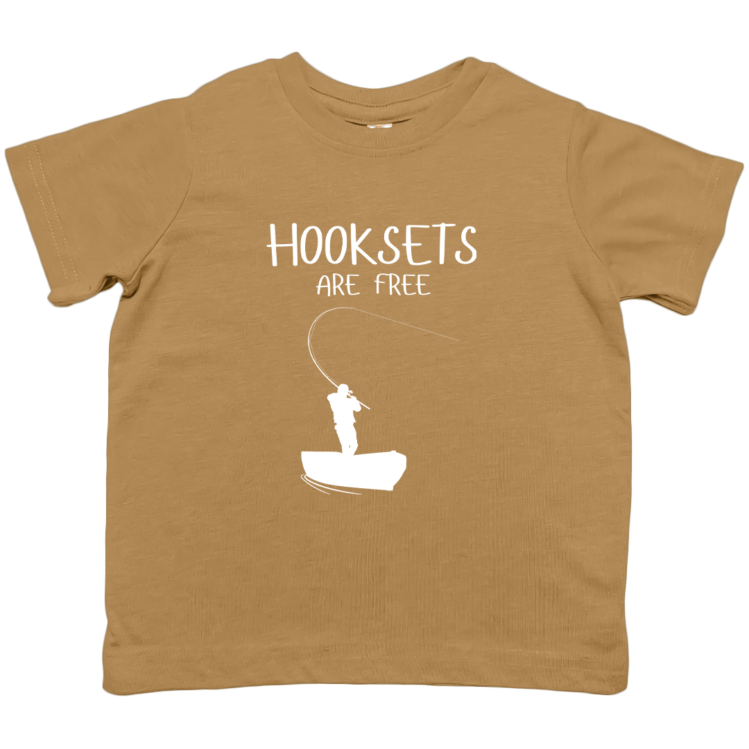 Hooksets Are Free Toddler Tee - Muddy Boots Clothing - T-Shirt