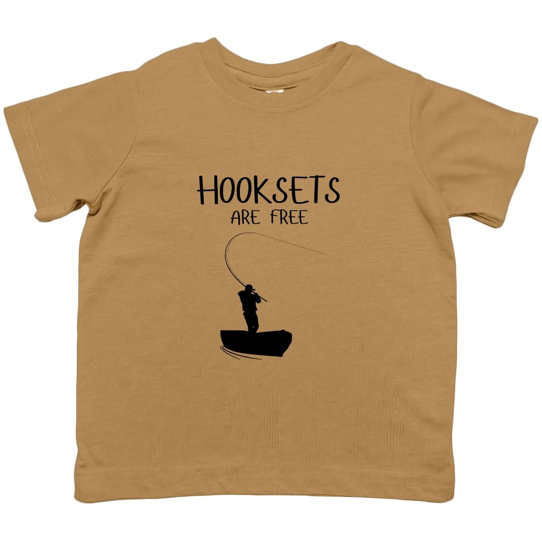 Hooksets Are Free Toddler Tee - Muddy Boots Clothing - T-Shirt