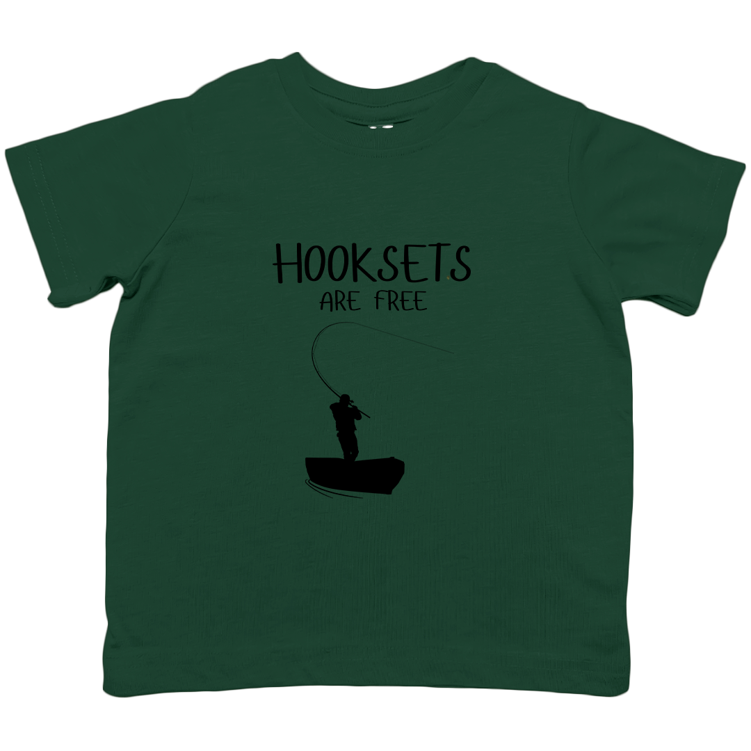 Hooksets Are Free Toddler Tee - Muddy Boots Clothing - T-Shirt