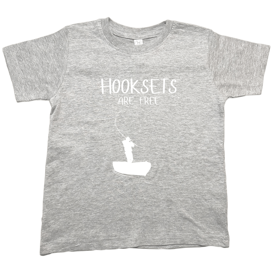 Hooksets Are Free Toddler Tee - Muddy Boots Clothing - T-Shirt