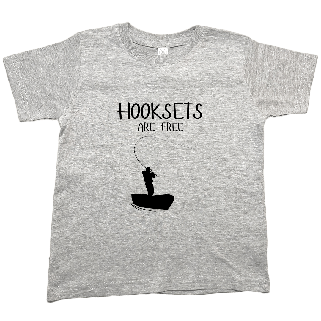 Hooksets Are Free Toddler Tee - Muddy Boots Clothing - T-Shirt