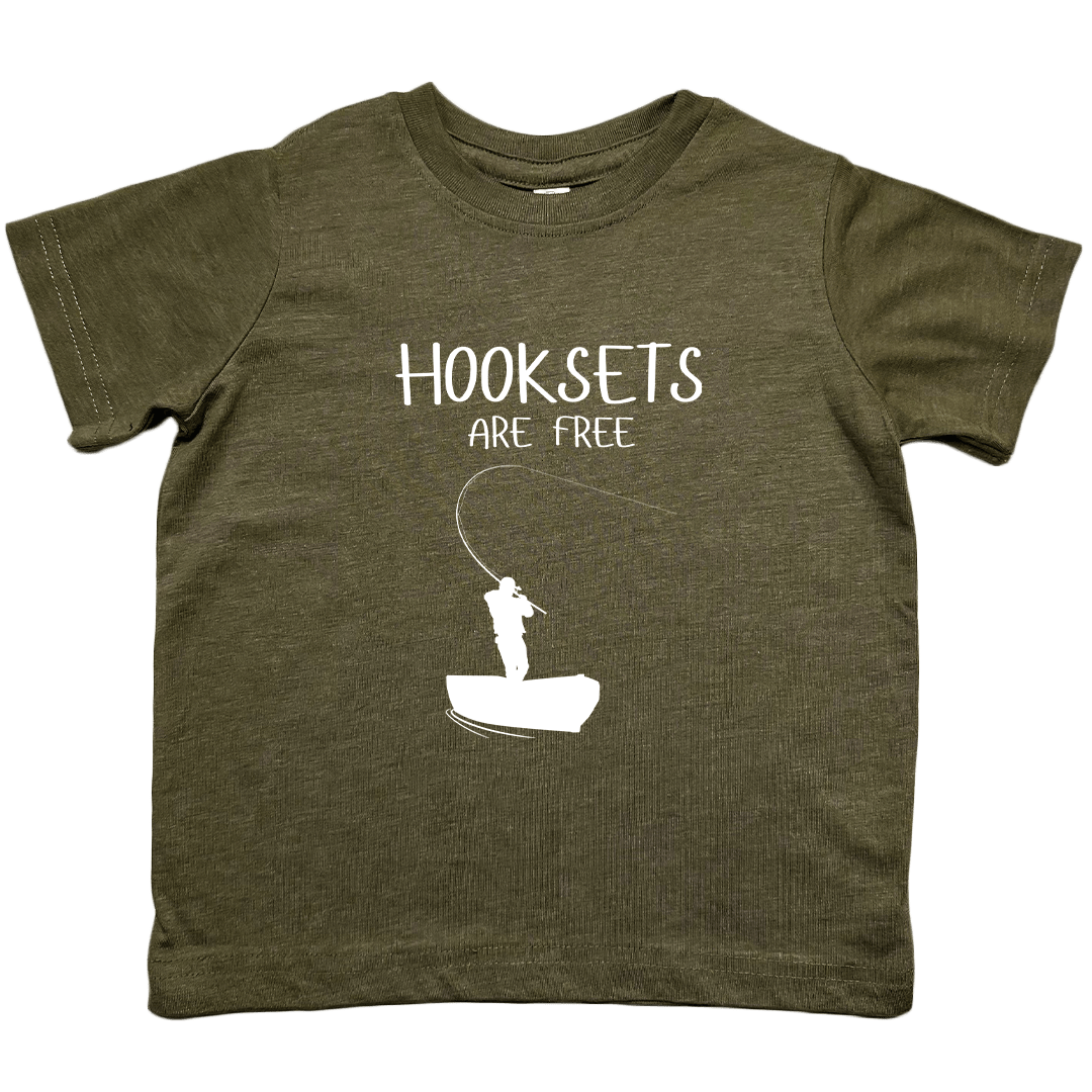Hooksets Are Free Toddler Tee - Muddy Boots Clothing - T-Shirt