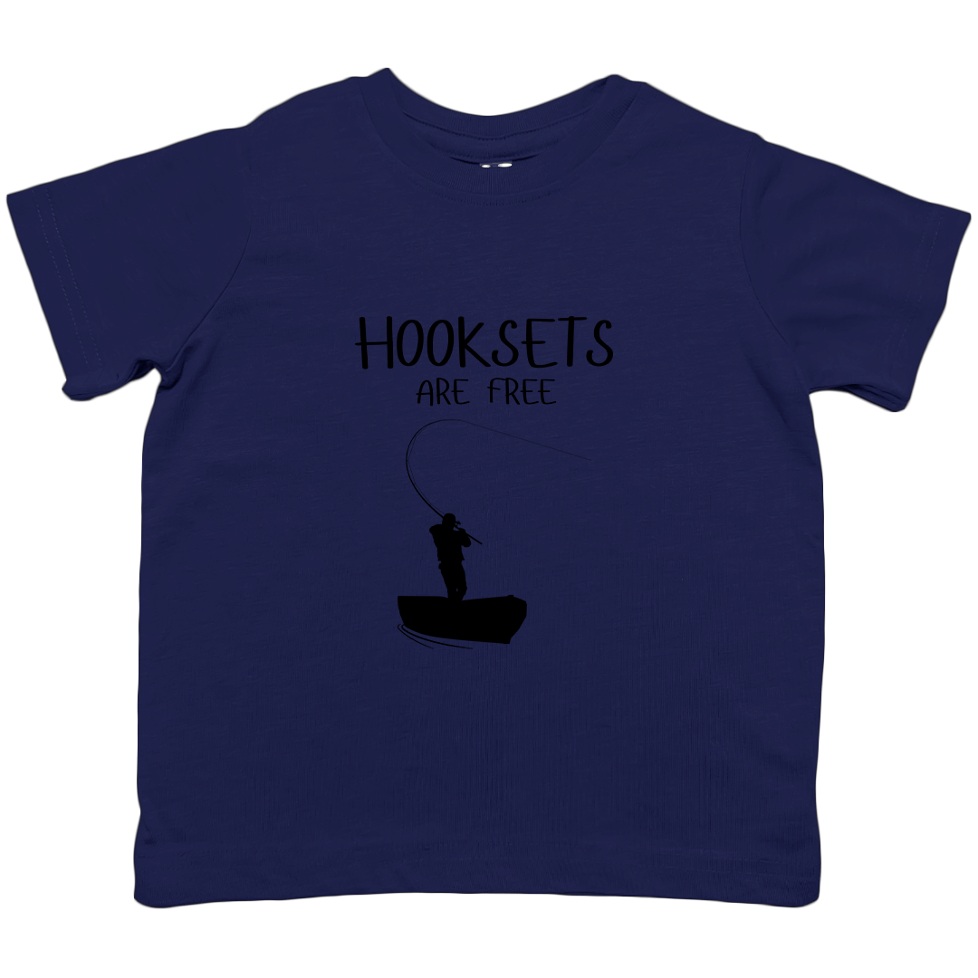 Hooksets Are Free Toddler Tee - Muddy Boots Clothing - T-Shirt