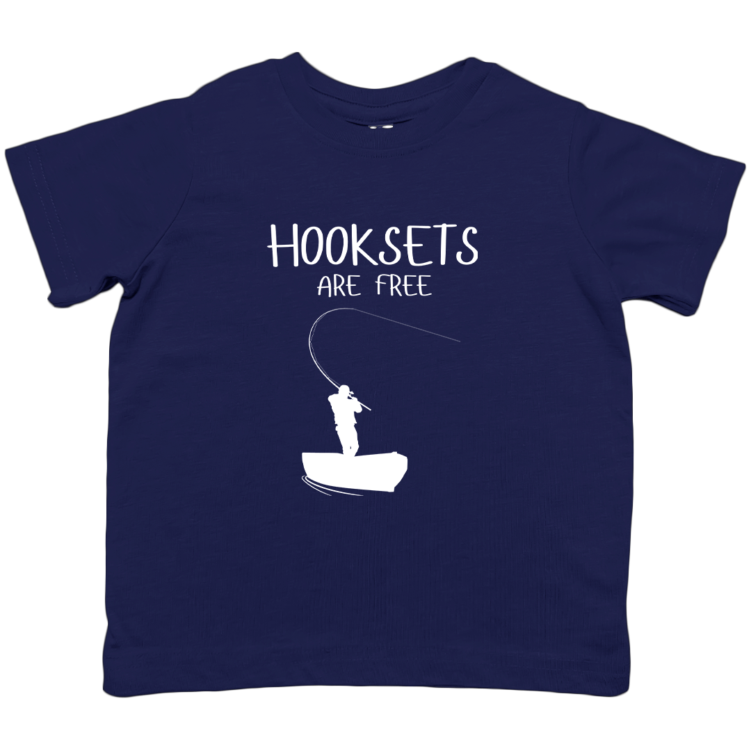 Hooksets Are Free Toddler Tee - Muddy Boots Clothing - T-Shirt