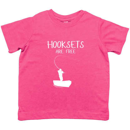 Hooksets Are Free Toddler Tee - Muddy Boots Clothing - T-Shirt