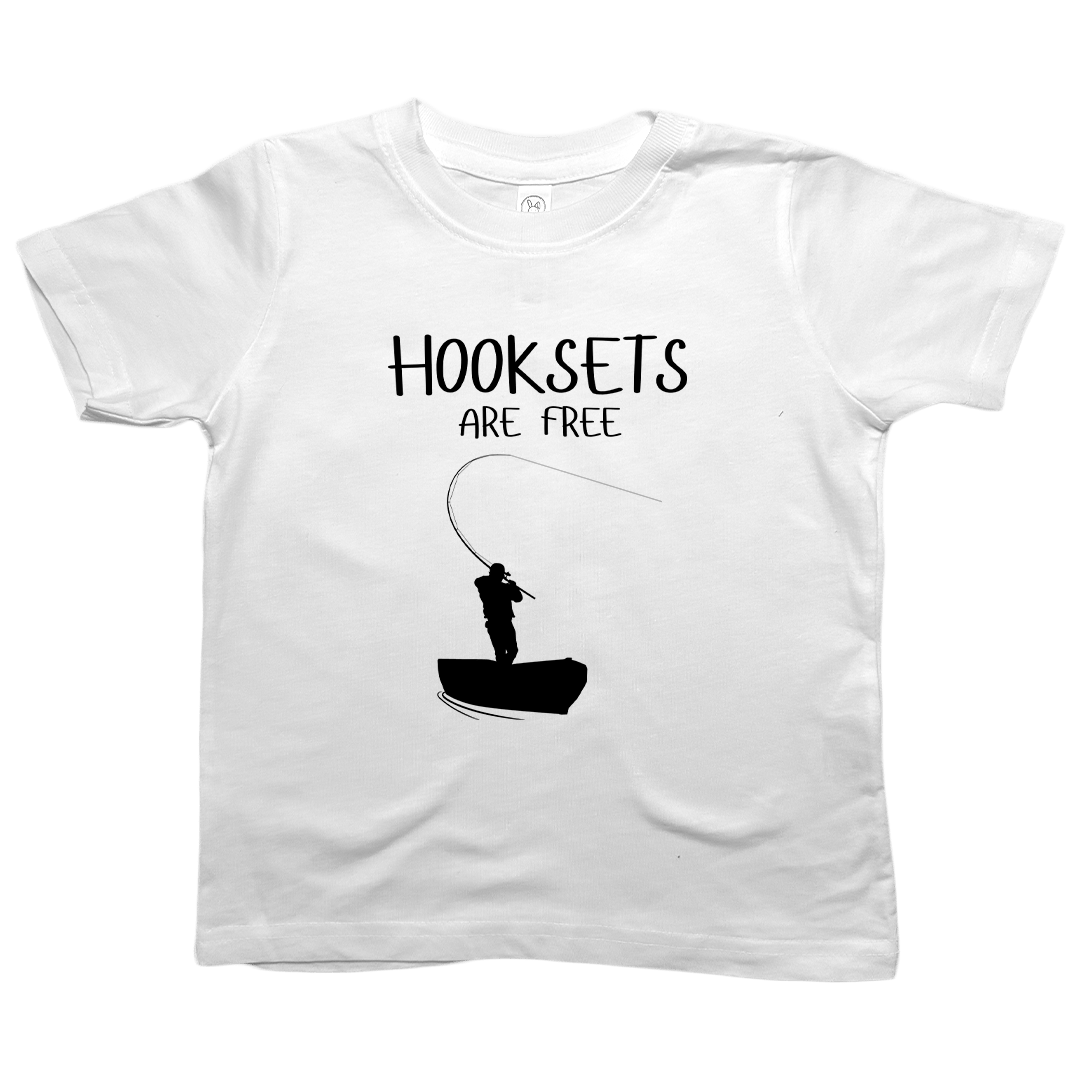 Hooksets Are Free Toddler Tee - Muddy Boots Clothing - T-Shirt