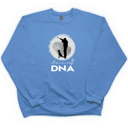 Hunting DNA Adult Crew Neck Sweatshirt - Muddy Boots Clothing - Crew Neck Sweatshirt