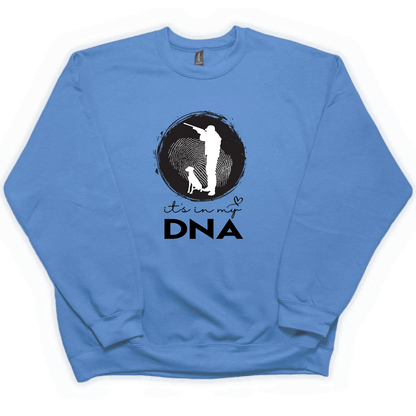 Hunting DNA Adult Crew Neck Sweatshirt - Muddy Boots Clothing - Crew Neck Sweatshirt