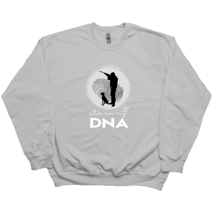 Hunting DNA Adult Crew Neck Sweatshirt - Muddy Boots Clothing - Crew Neck Sweatshirt