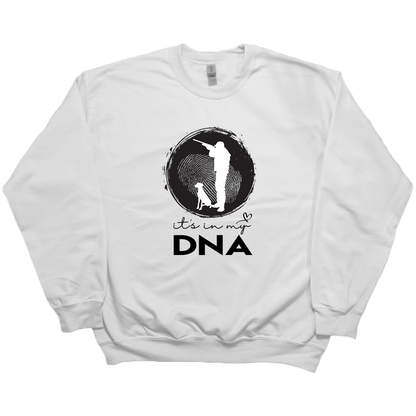 Hunting DNA Adult Crew Neck Sweatshirt - Muddy Boots Clothing - Crew Neck Sweatshirt