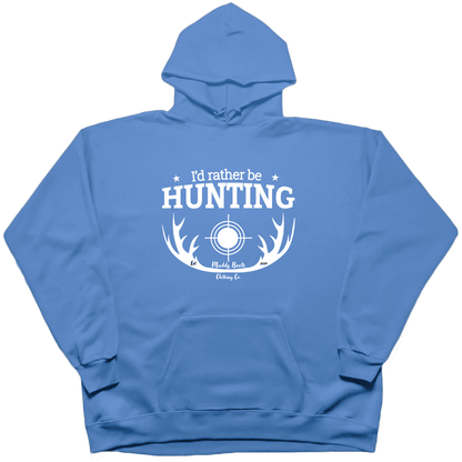 I'd Rather Be Hunting Adult Hoodie - Muddy Boots Clothing - Hoodie