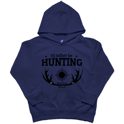 I'd Rather Be Hunting Kids Hoodie - Muddy Boots Clothing - Hoodie
