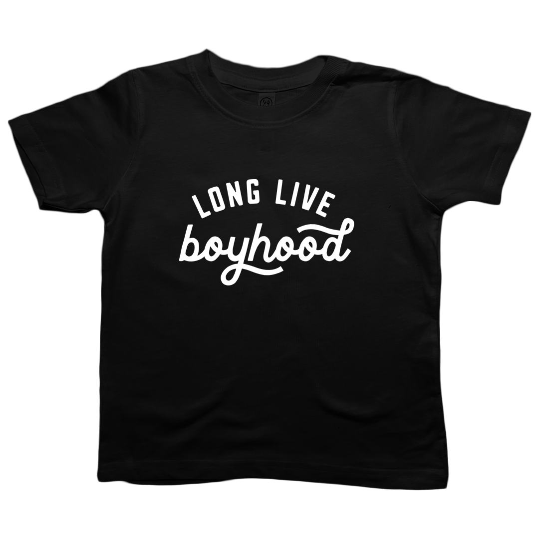 Long Live Boyhood Toddler Tee - Muddy Boots Clothing - T-Shirt